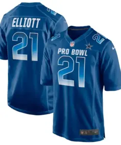 Ezekiel Elliott Dallas Cowboys NFC Nike 2019 Pro Bowl Game Jersey - Royal Blue