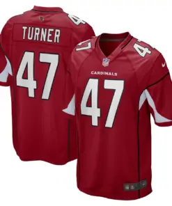 Ezekiel Turner Arizona Cardinals Nike Game Jersey - Cardinal - Image 2