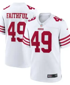 Faithful San Francisco 49ers Nike Player Game Jersey - White