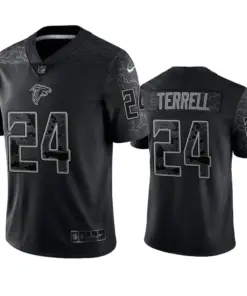 A.J. Terrell Atlanta Falcons Nike RFLCTV Limited Jersey - Black