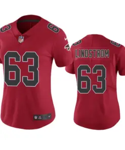 Chris Lindstrom Atlanta Falcons Nike Women's Color Rush Limited Jersey - Red