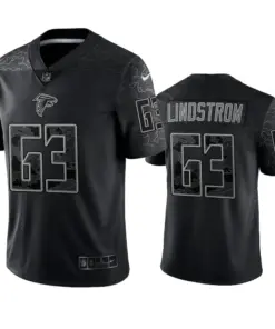 Chris Lindstrom Atlanta Falcons Nike RFLCTV Limited Jersey - Black