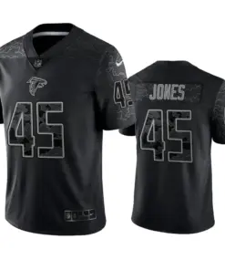 Deion Jones Atlanta Falcons Nike RFLCTV Limited Jersey - Black