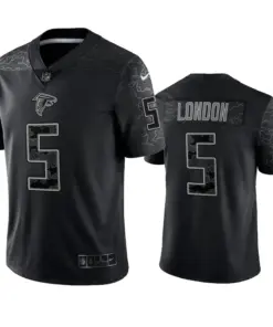 Drake London Atlanta Falcons Nike RFLCTV Limited Jersey - Black