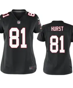 Hayden Hurst Atlanta Falcons Nike Women's Alternate Game Jersey - Black