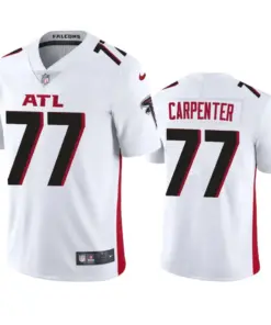 James Carpenter Atlanta Falcons Nike Vapor Limited Jersey - White
