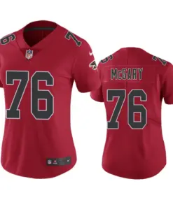 Kaleb McGary Atlanta Falcons Nike Women's Color Rush Limited Jersey - Red