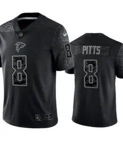 Kyle Pitts Atlanta Falcons Nike RFLCTV Limited Jersey - Anthracite