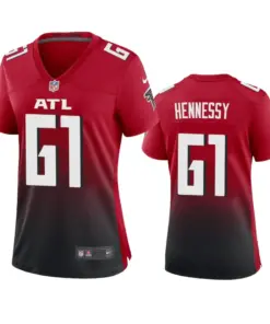 Matt Hennessy Atlanta Falcons Nike Women's Alternate Game Jersey - Red