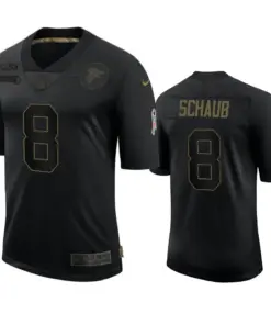 Matt Schaub Atlanta Falcons Nike 2020 Salute to Service Limited Jersey - Black