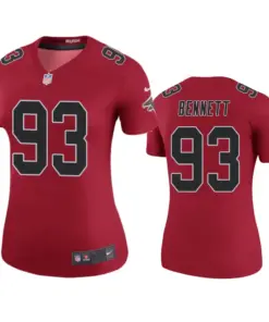 Michael Bennett Atlanta Falcons Nike Women's Color Rush Legend Jersey - Red