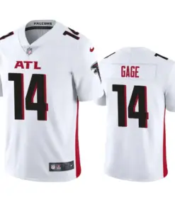 Russell Gage #14 Atlanta Falcons Nike Vapor Limited Jersey - White
