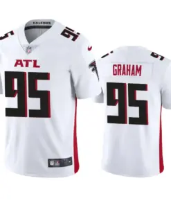 Ta'Quon Graham Atlanta Falcons Nike Vapor Limited Jersey - White