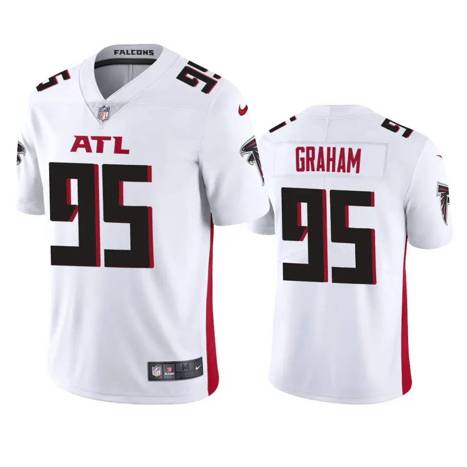 Ta'Quon Graham Atlanta Falcons Nike Vapor Limited Jersey - White