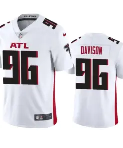 Tyeler Davison Atlanta Falcons Nike Vapor Limited Jersey - White