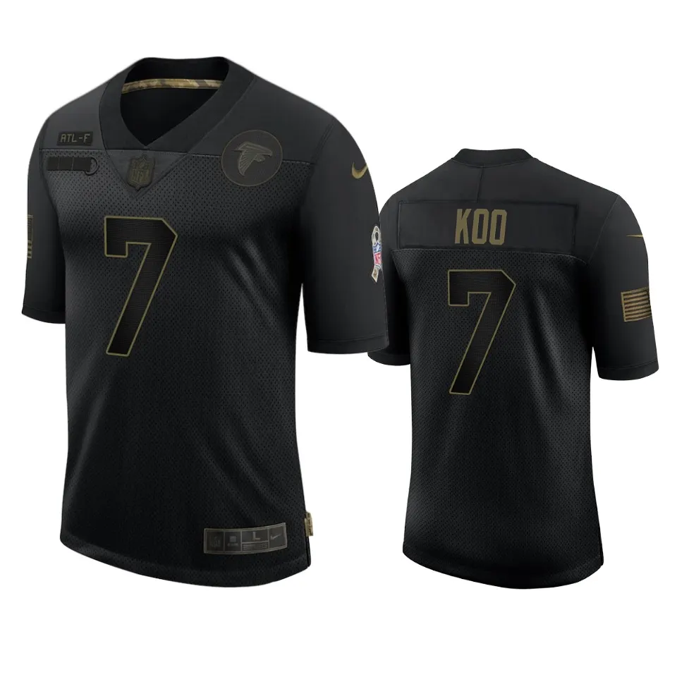 Younghoe Koo Atlanta Falcons Nike 2020 Salute to Service Limited Jersey - Black