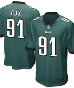Fletcher Cox Philadelphia Eagles Nike Youth Team Color Game Jersey - Midnight Green