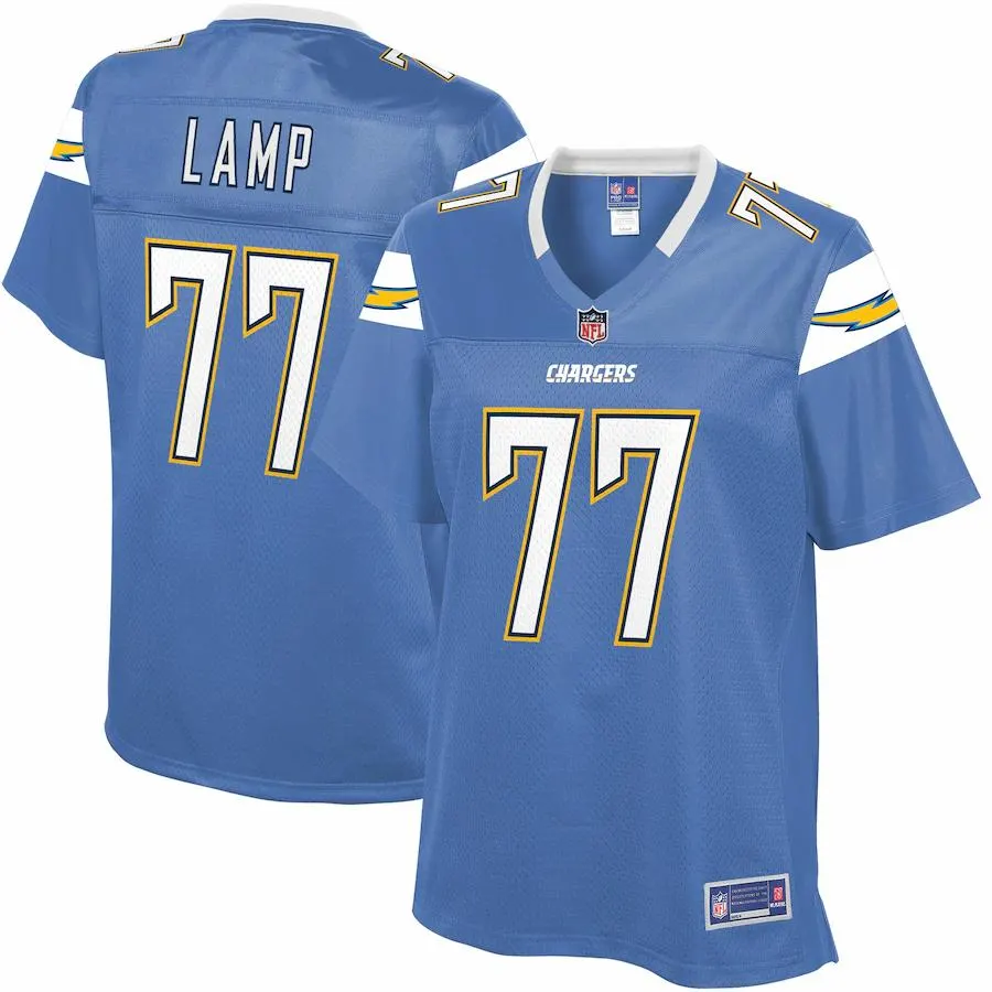 Forrest Lamp Los Angeles Chargers NFL Pro Line Women's Jersey - Powder Blue