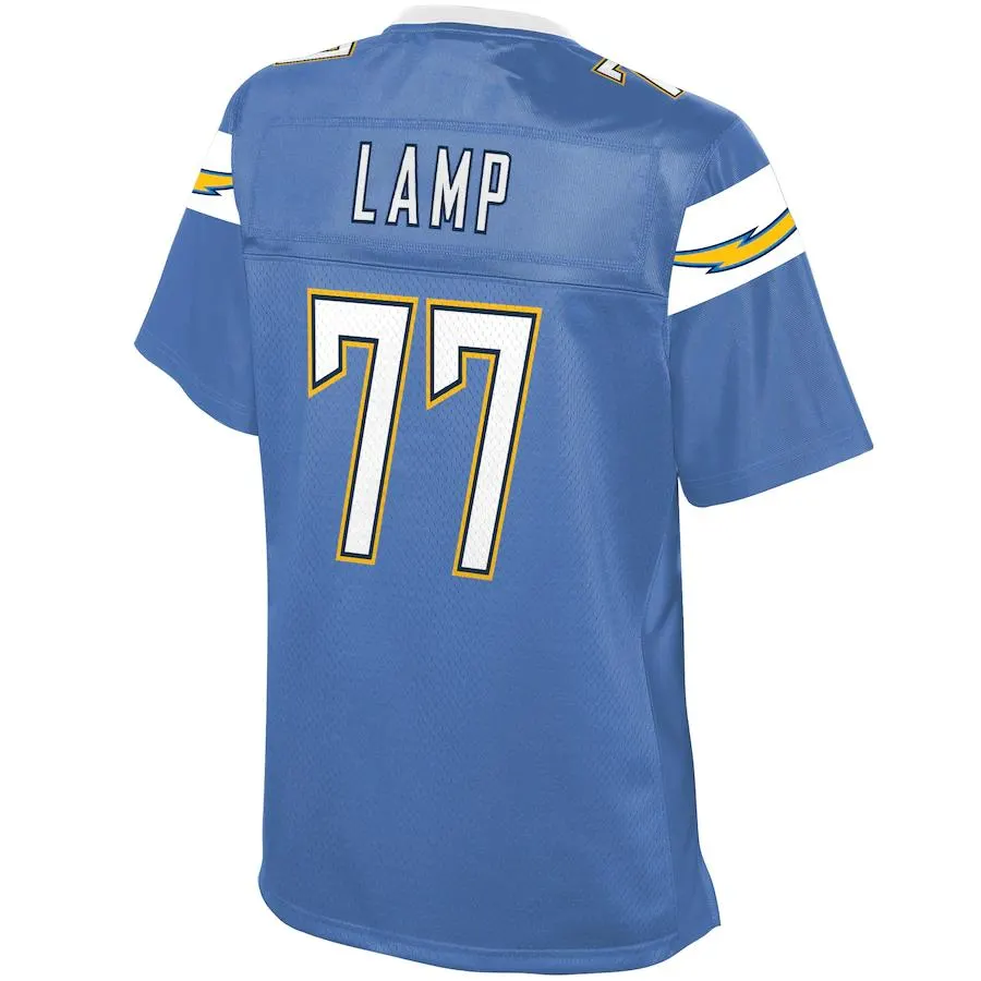 Forrest Lamp Los Angeles Chargers NFL Pro Line Women's Jersey - Powder Blue - Image 3