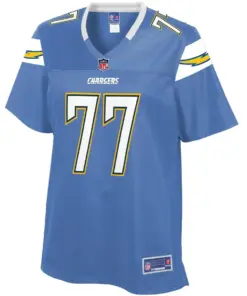 Alternative view of Forrest Lamp Los Angeles Chargers NFL Pro Line Women's Jersey - Powder Blue