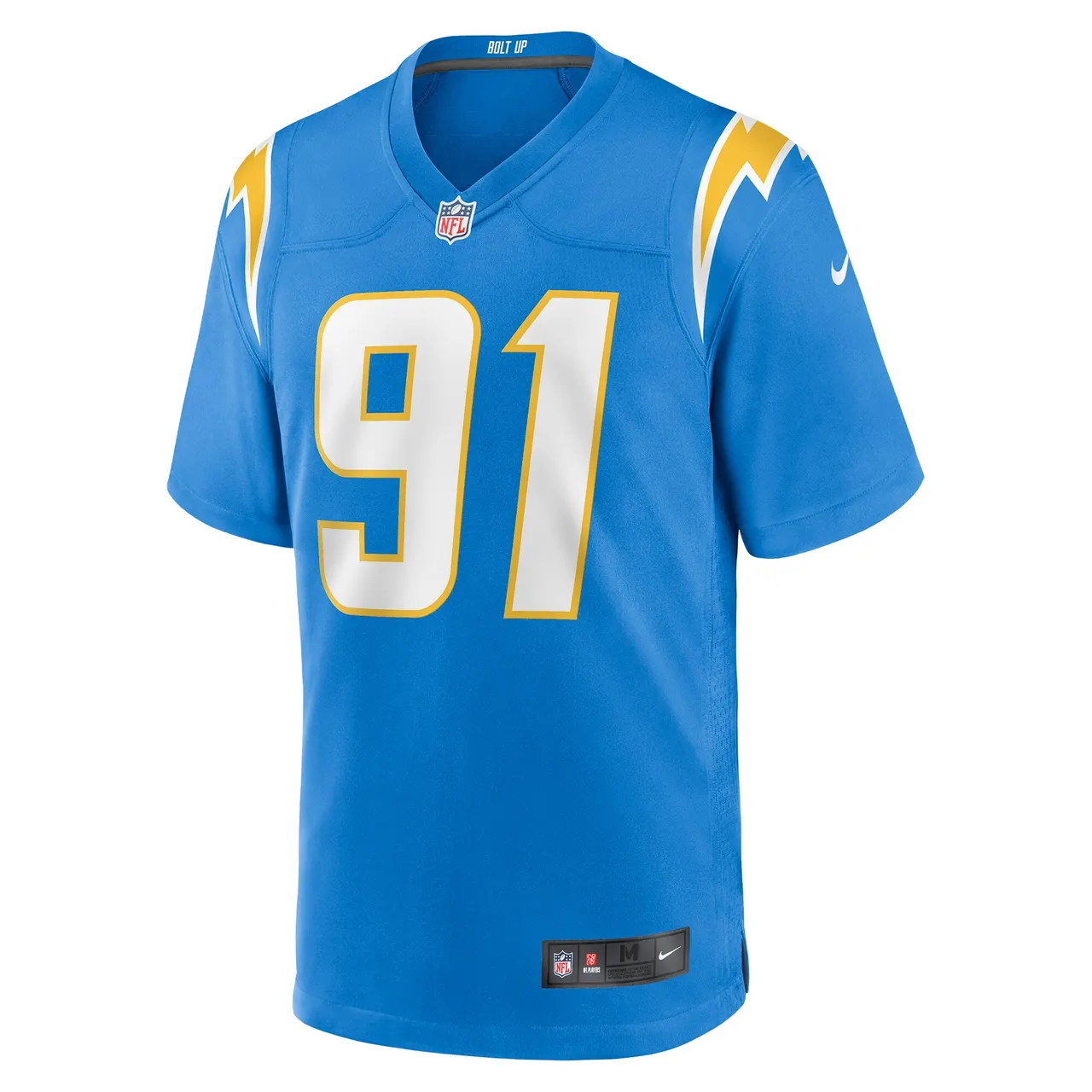 Forrest Merrill Los Angeles Chargers Nike Player Game Jersey - Powder Blue - Image 3