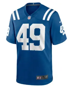 Forrest Rhyne Indianapolis Colts Nike Game Player Jersey - Royal Blue - Image 3