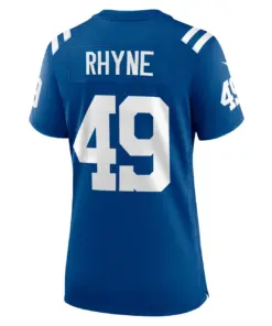 Forrest Rhyne Indianapolis Colts Nike Women's Game Player Jersey - Royal Blue - Image 4