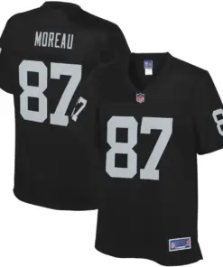 Foster Moreau Las Vegas Raiders NFL Pro Line Women's Player Jersey - Black
