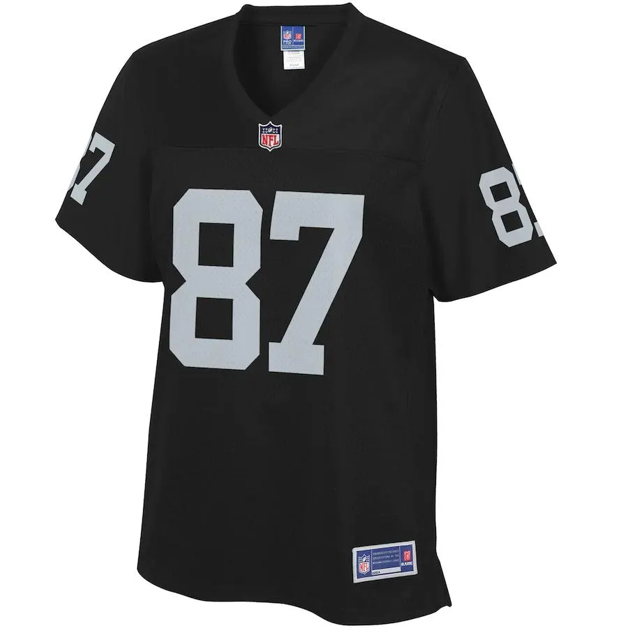 Foster Moreau Las Vegas Raiders NFL Pro Line Women's Player Jersey - Black - Image 2