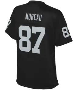 Foster Moreau Las Vegas Raiders NFL Pro Line Women's Player Jersey - Black - Image 3