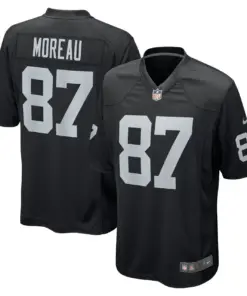 Foster Moreau Las Vegas Raiders Nike Game Jersey - Black
