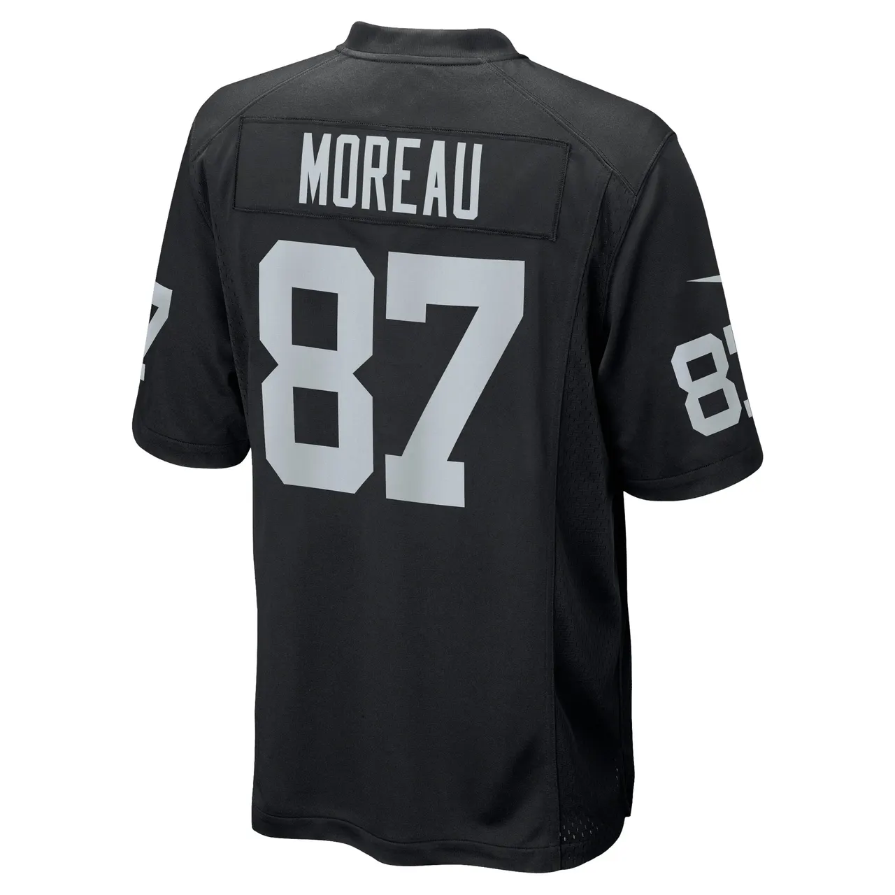 Foster Moreau Las Vegas Raiders Nike Game Jersey - Black - Image 4