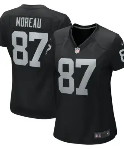 Foster Moreau Las Vegas Raiders Nike Women's Game Jersey - Black