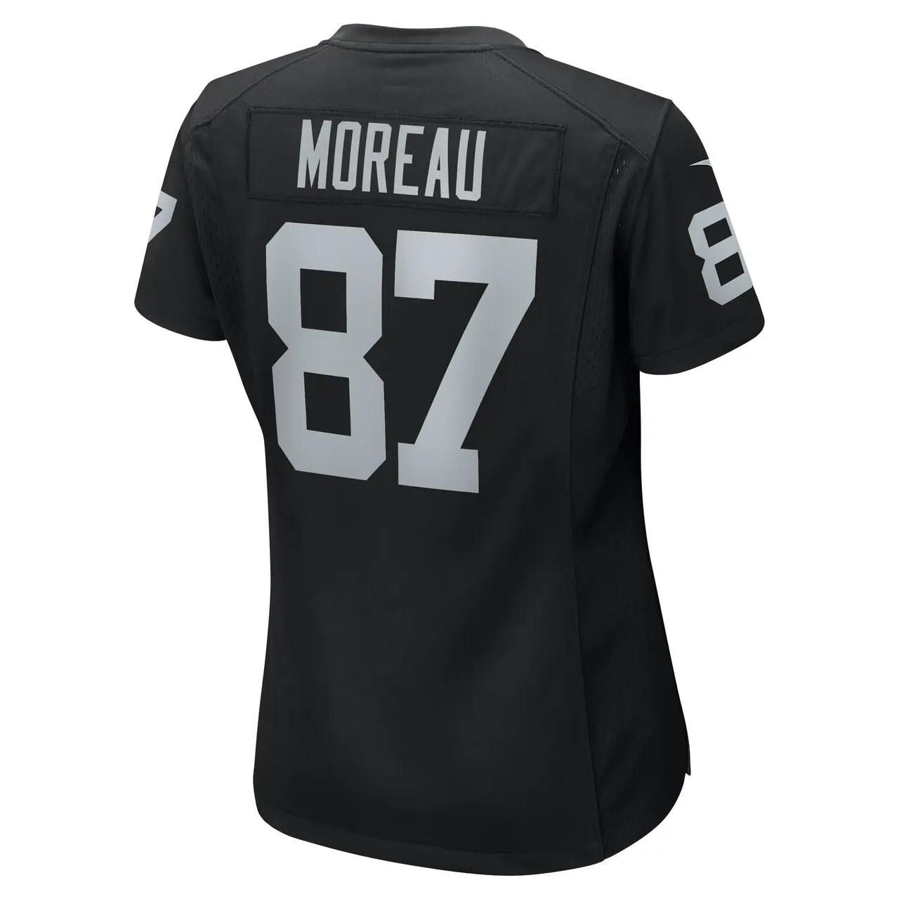 Foster Moreau Las Vegas Raiders Nike Women's Game Jersey - Black - Image 4