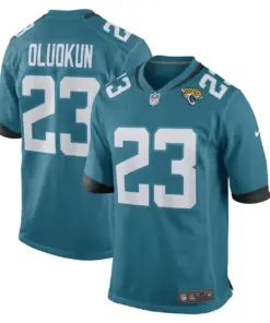 Foyesade Oluokun Jacksonville Jaguars Nike Game Player Jersey - Teal