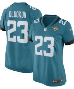 Foyesade Oluokun Jacksonville Jaguars Nike Women's Game Player Jersey - Teal