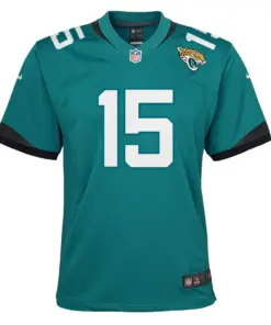 Alternative view of Gardner Minshew II Jacksonville Jaguars Nike Youth Game Jersey - Teal