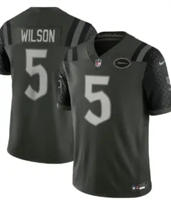 Garrett Wilson New York Jets Nike 2025 Rivalries Collection Limited Jersey - Gotham Green