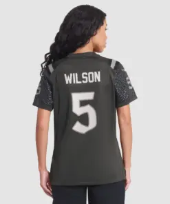 Garrett Wilson New York Jets Nike Women's 2025 Rivalries Collection Game Jersey - Gotham Green - Image 5
