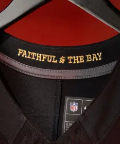 George Kittle San Francisco 49ers Nike 2025 Rivalries Collection Limited Jersey - Black - Image 10
