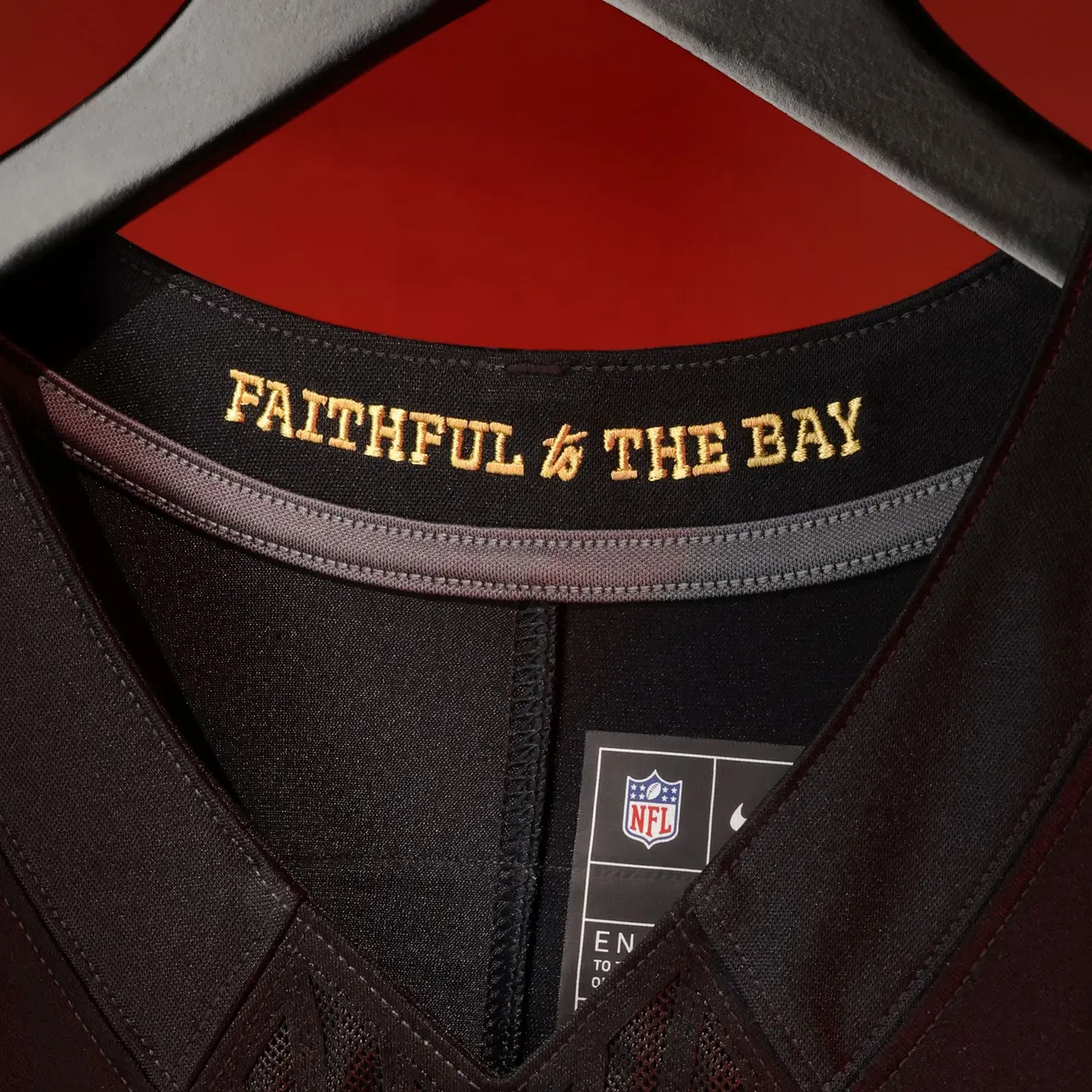 George Kittle San Francisco 49ers Nike 2025 Rivalries Collection Limited Jersey - Black - Image 10