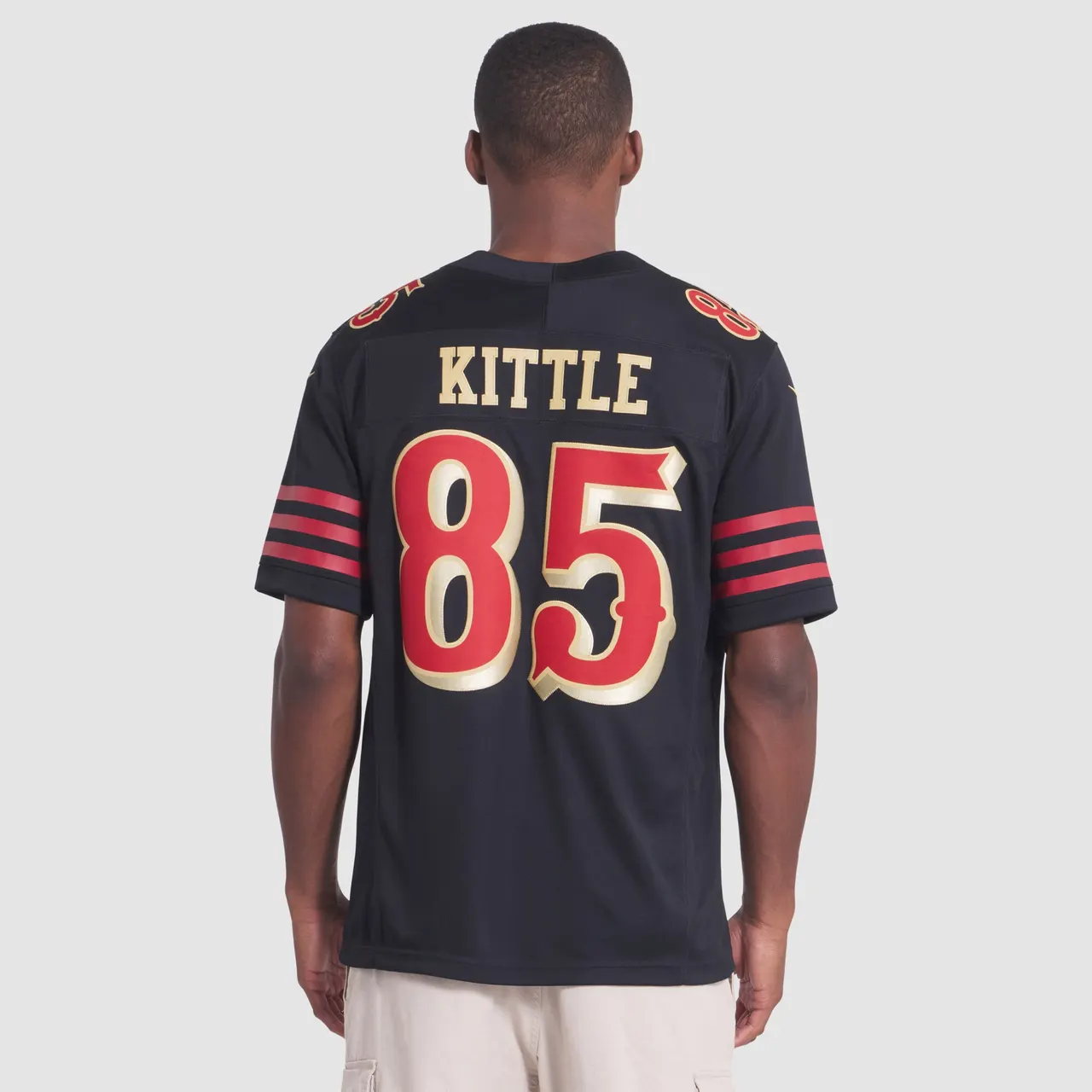 George Kittle San Francisco 49ers Nike 2025 Rivalries Collection Limited Jersey - Black - Image 5