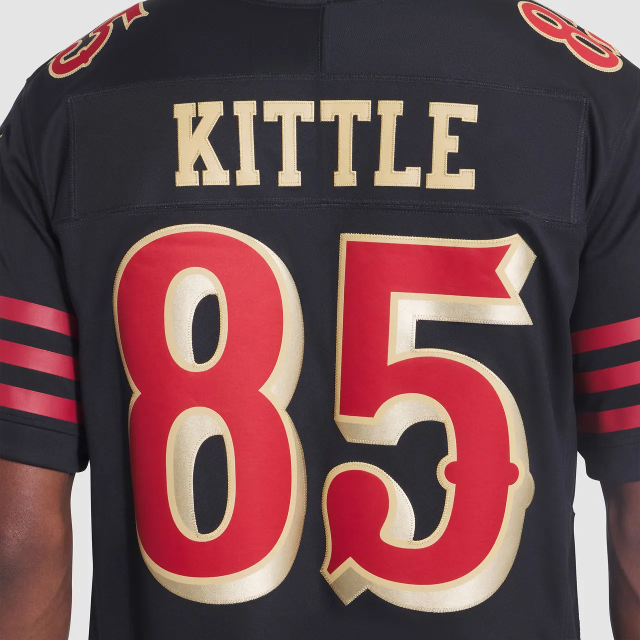 George Kittle San Francisco 49ers Nike 2025 Rivalries Collection Limited Jersey - Black - Image 7