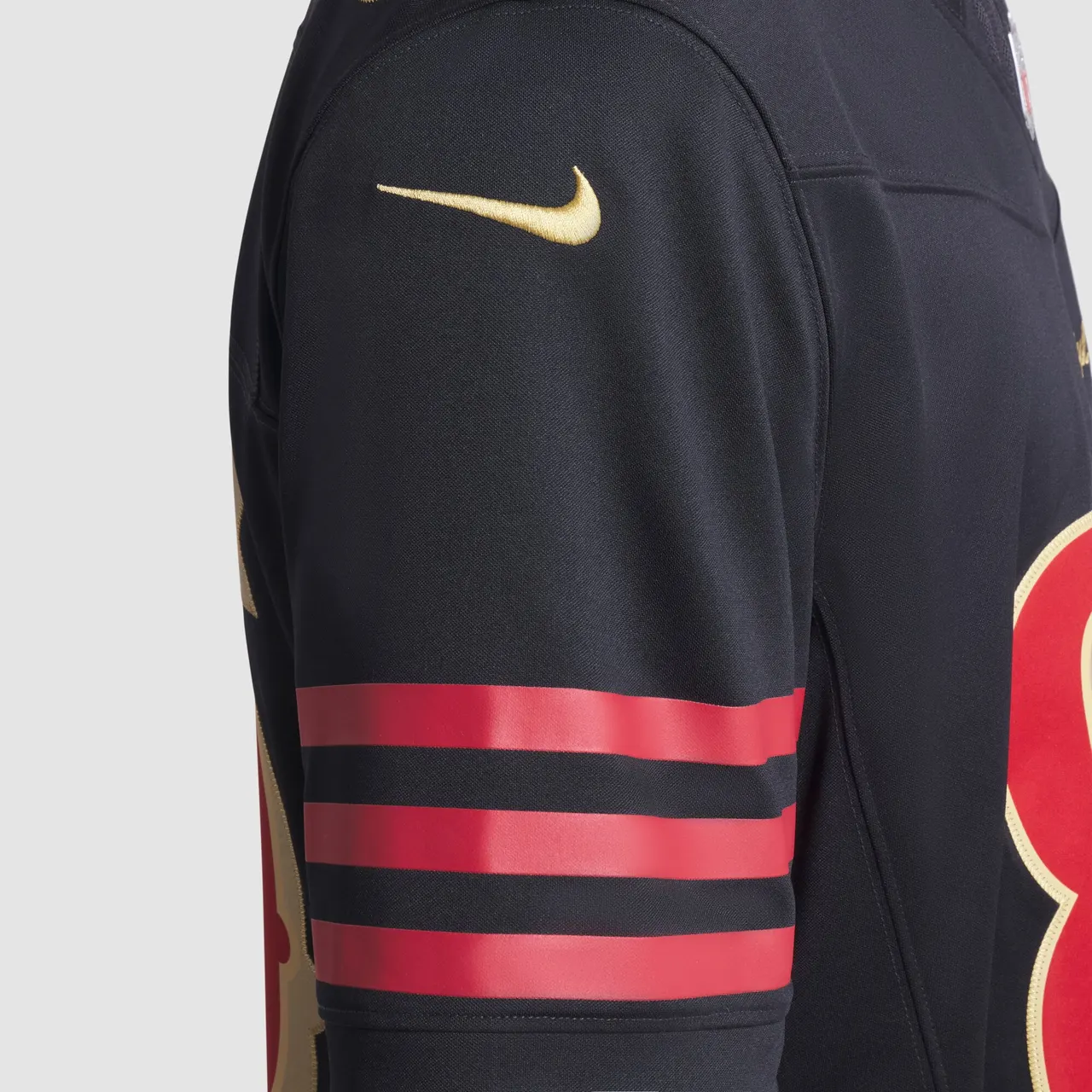 George Kittle San Francisco 49ers Nike 2025 Rivalries Collection Limited Jersey - Black - Image 9