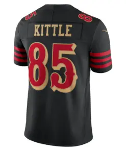 George Kittle San Francisco 49ers Nike 2025 Rivalries Collection Limited Jersey - Black - Image 3