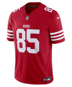 George Kittle San Francisco 49ers Nike Vapor F.U.S.E. Limited Jersey - Scarlet - Image 3