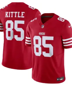 George Kittle San Francisco 49ers Nike Vapor F.U.S.E. Limited Jersey - Scarlet - Image 2