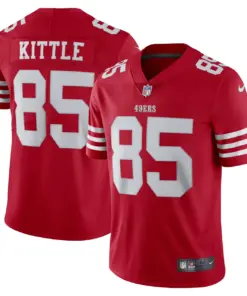 George Kittle San Francisco 49ers Nike Vapor Limited Jersey - Scarlet