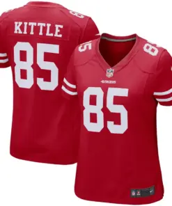 George Kittle San Francisco 49ers Nike Women's Game Jersey - Scarlet