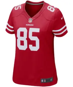 George Kittle San Francisco 49ers Nike Women's Game Jersey - Scarlet - Image 2